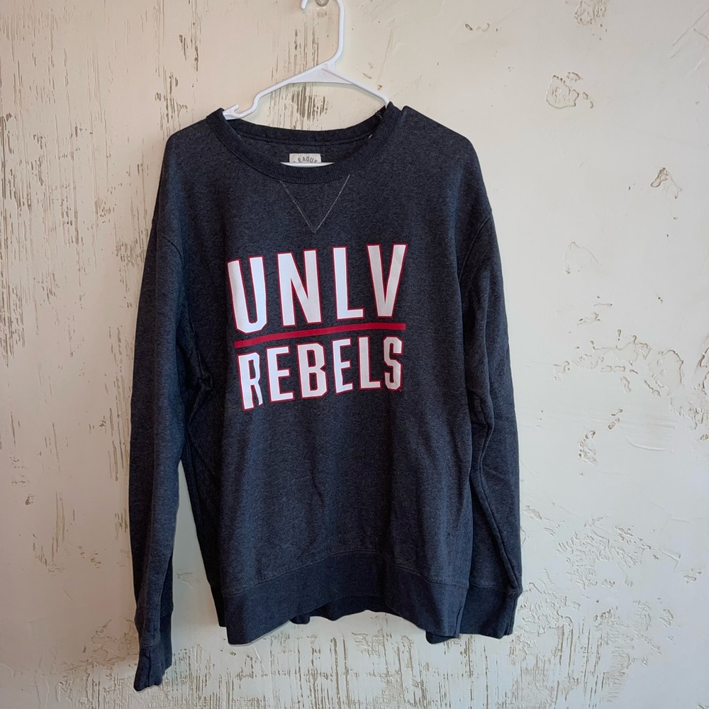 Charcoal UNLV Crewneck. Size XL.